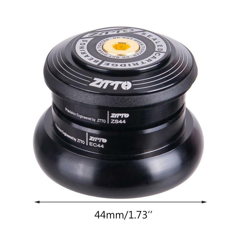 4444T Bicycle Headset MTB 44mm Straight Tube Frame ZS44 EC44 CNC 1 1/8"-1 1/2"