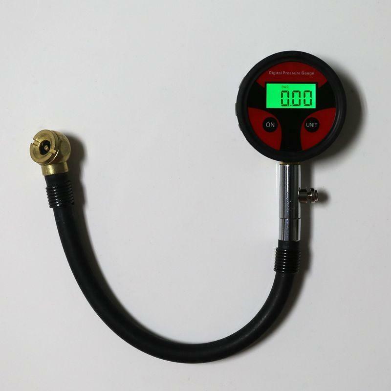 Ball Head Universal Tire Digital Pressure Gauge for Motor Car Bike Truck Tyre 4