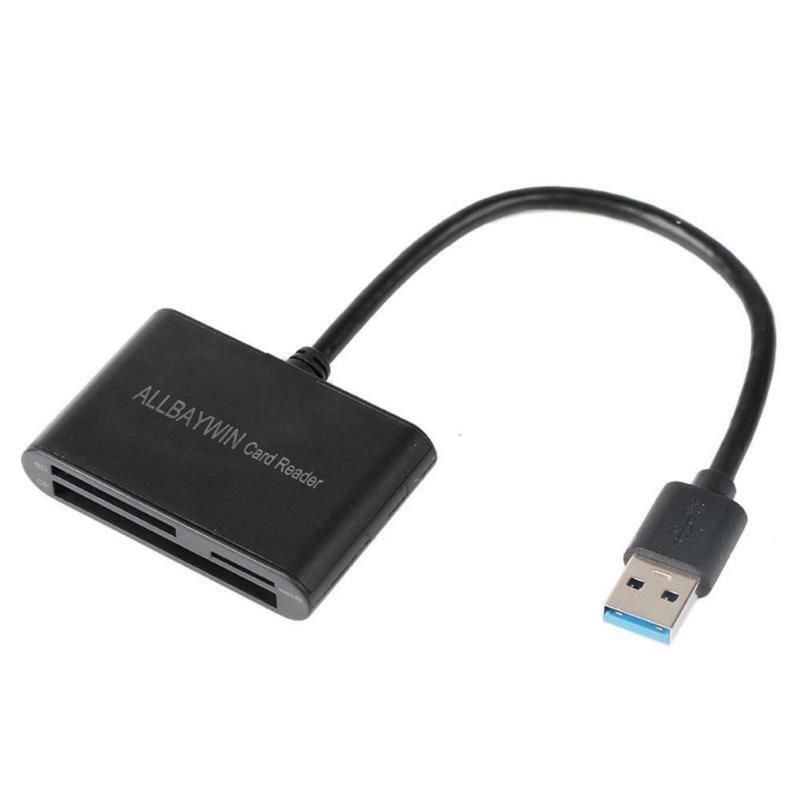 USB 3.0 Memory Card Reader Compact Flash Card Adapter for SD / Micro-SD/ CF Card