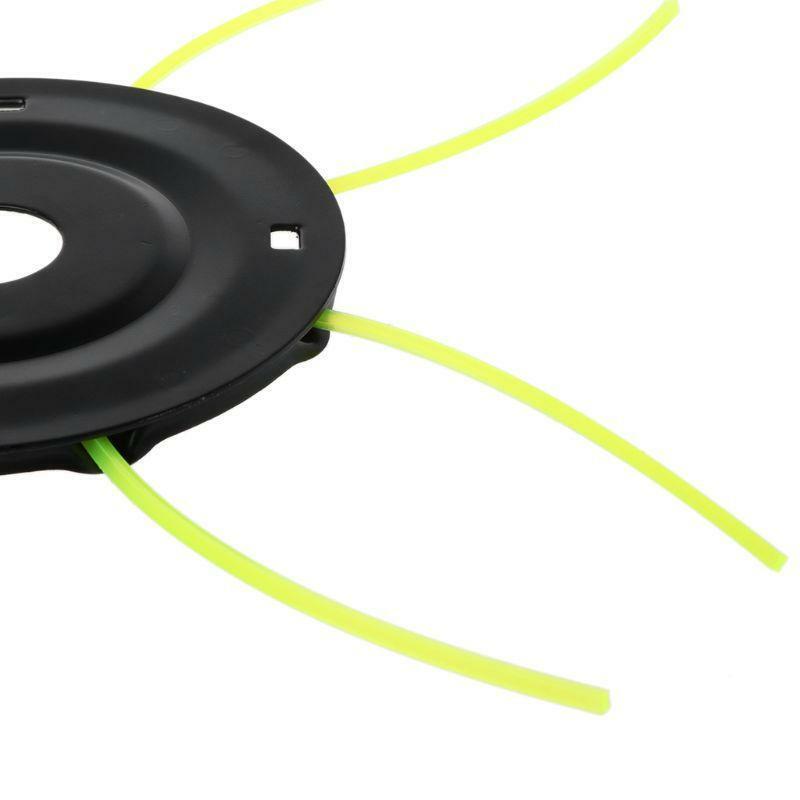 1 Set Universal Grass Trimmer Head with 4 Cables Brush Cutter Accessory Home