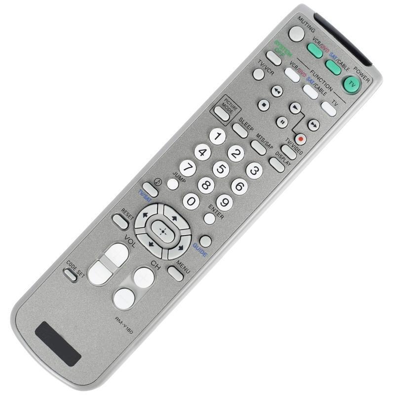 Smart TV Controller RM-Y180 Replacement for Sony RM-Y180 TV VCR DVD KV-20FV300