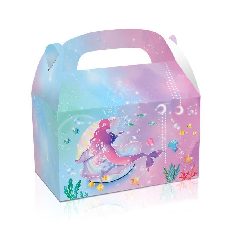 12pcs Candy Treat Boxes Gift and Goodie Paper Bags Party Favor Bags for Party