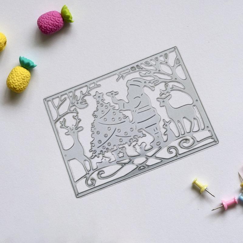 Christmas Elements Metal Cutting Dies Stencil DIY Scrapbooking Album Paper Card