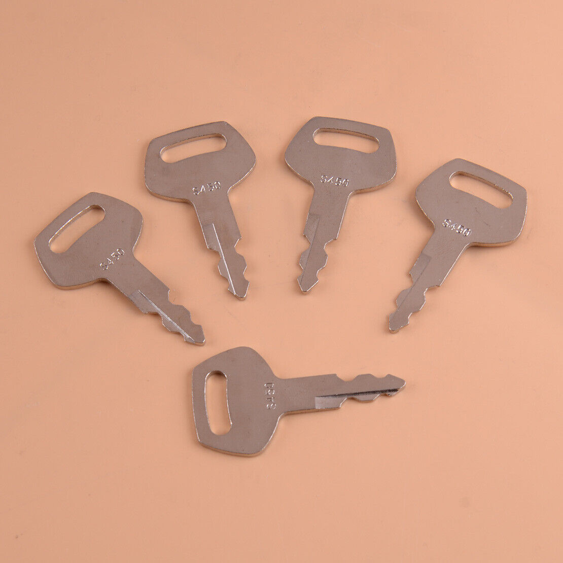 5x S450 Ignition Key Steel fit for Case Linkbelt Sumitomo Excavator #150979A1 ld
