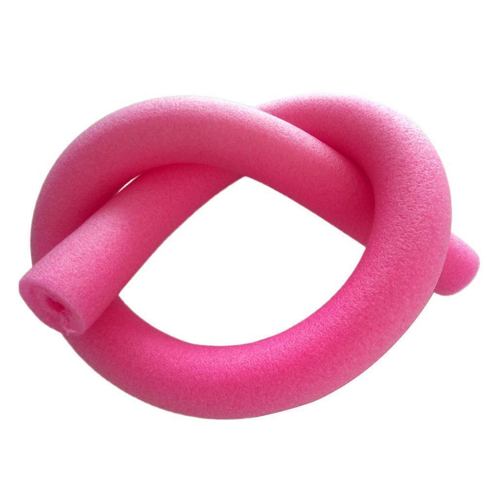 Set of 2 Flexible Noodles Hollow Foam Water Float Swim Training Aids 59''