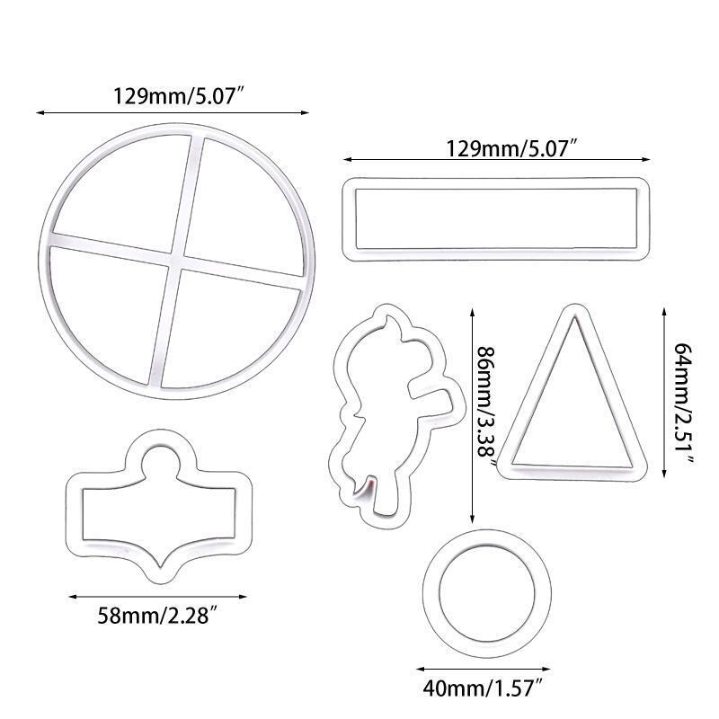 Cartoon Cake Bakeware Mold Baking Supplies Cute Carousel Shape Household