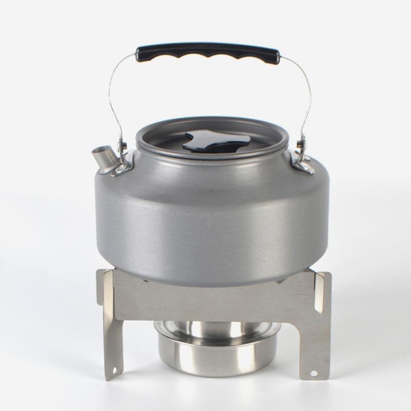 Portable Stainless Steel Alcohol Stove Cross Stand Stove Rack Stove Support Base