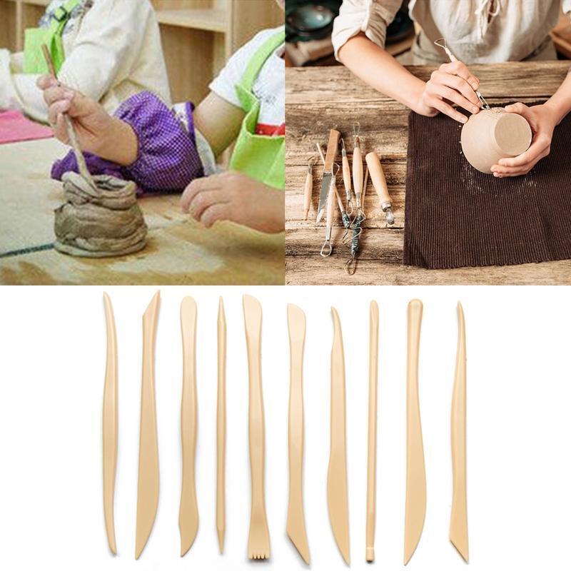 42pcs DIY Clay Sculpture Pottery Tool Carving Point Drill Pen Ceramics Sculpting