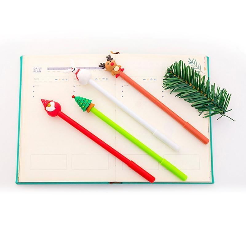 40Pcs/Pack Gel Pens Set Classic Christmas Theme Design School Writing Supplies