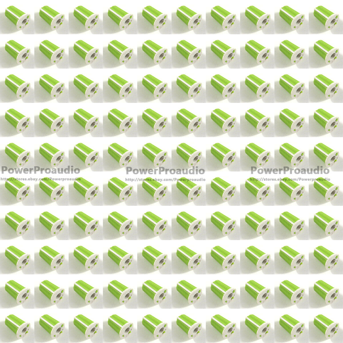 100 x Green EQ Rotary Knob - DAA1176 DAA1305  For Pioneer DJM800 900 2000 NXS