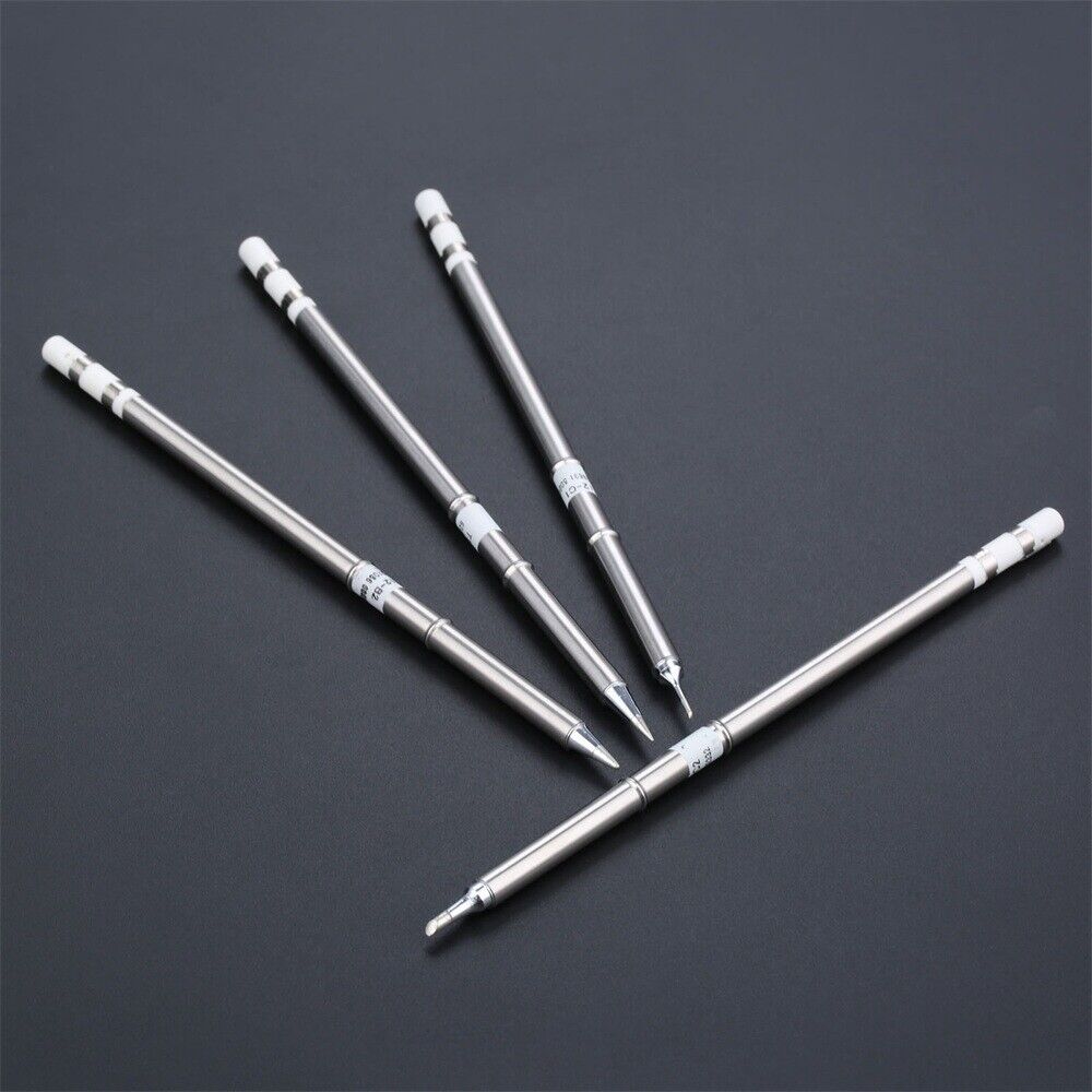 4pcs T12-BC2 T12-C1 T12-BL T12-B2 Solder Iron Tips For Welding Repair Tool New