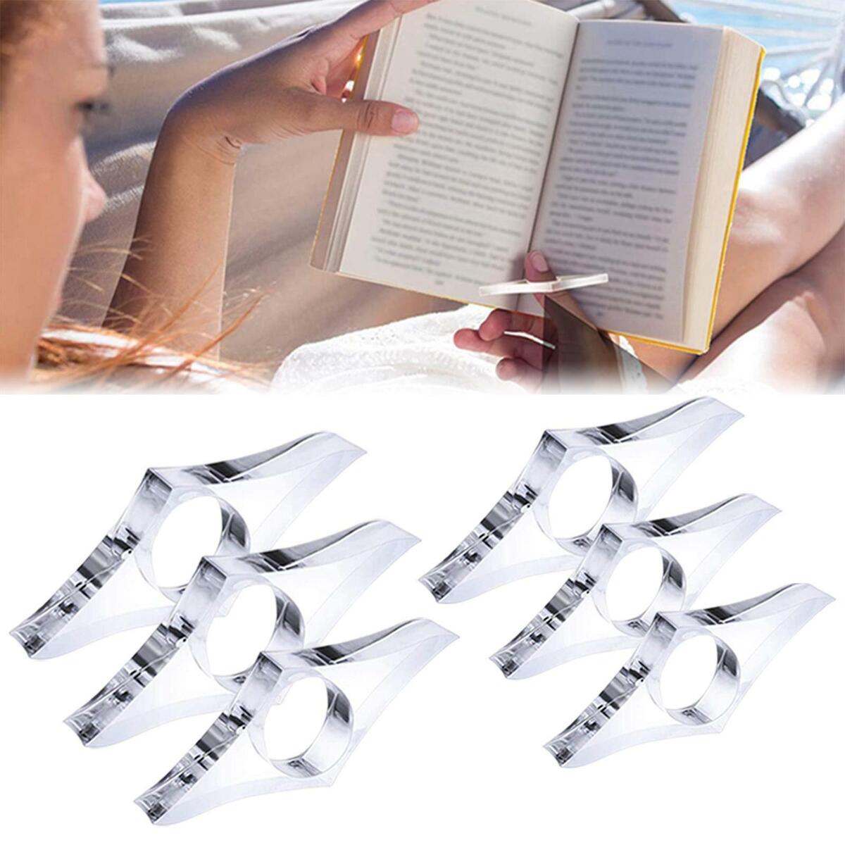 6x Thumb   Holder Bookmark  Reading Accessories for Gifts