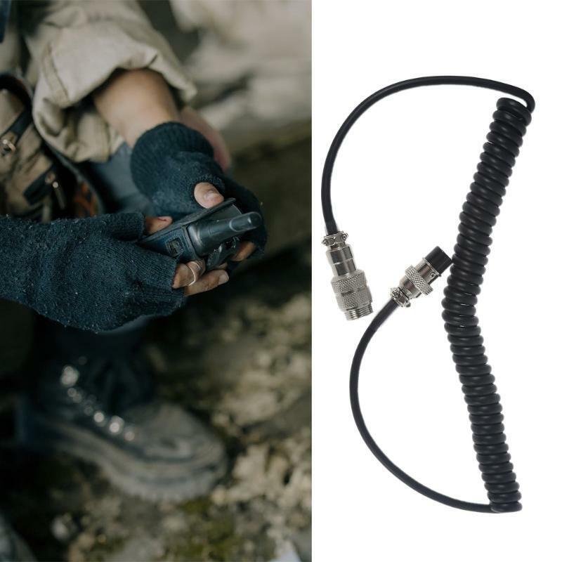 Mic Extension Cable Cord for Kenwood 8Pin Microphone&Transceivers Male to Female