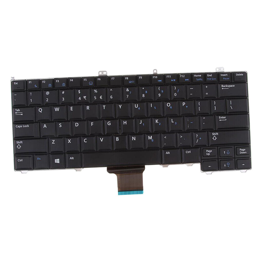US Layout Keyboard Replacement for DELL Latitude 12 7000/ E7440/ E7420 /E7240/