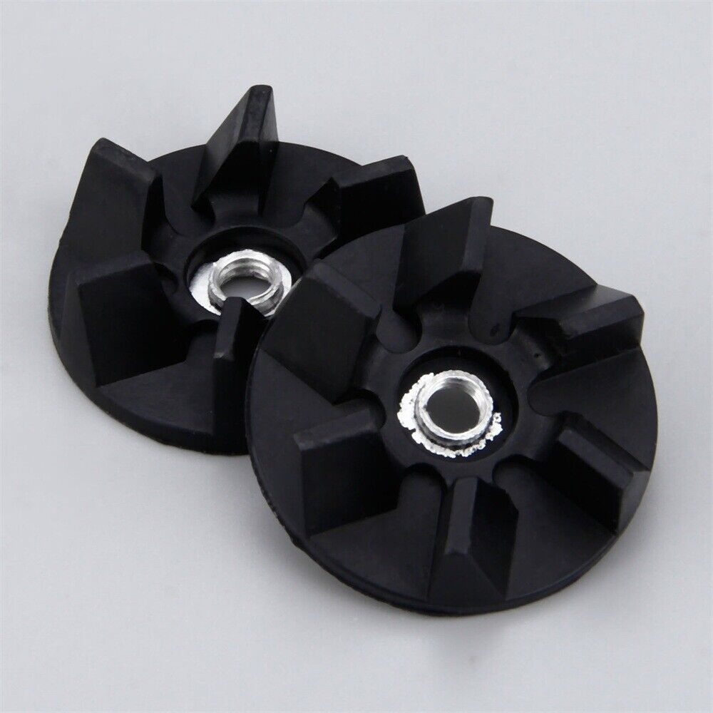 2Pcs Rubber Drive Clutch Coupler Cog Gear For Cuisinart Hamilton Beach Blenders