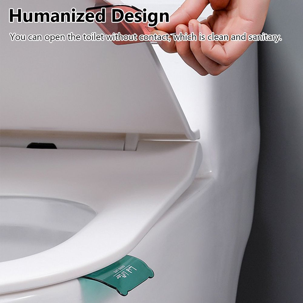 Creative Closestool Seat Handle Avoid Touching Toilet Lid Lifter WC Cover