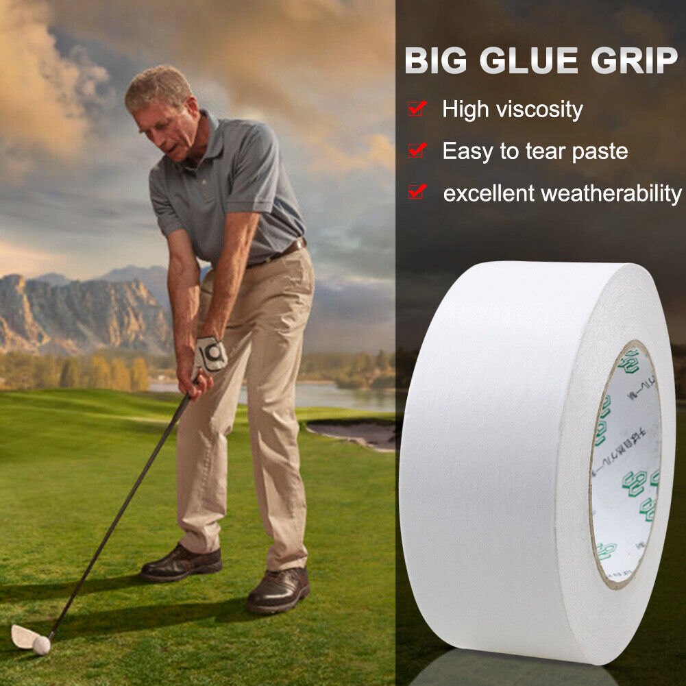 Golf Clubs Grip Strip Double Sided Club Adhesive Golf Wrap Tape (5cmx50m)
