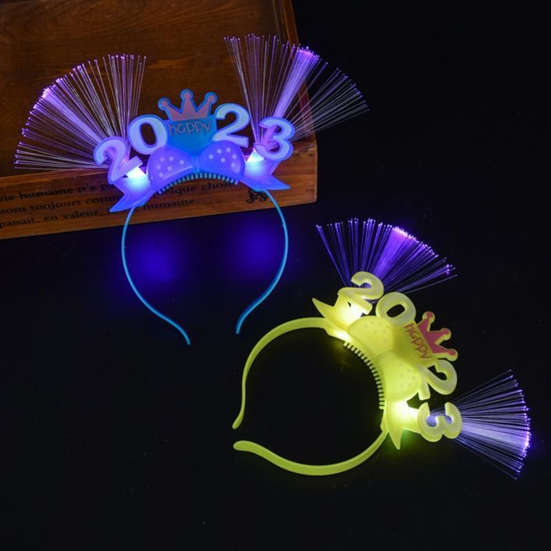 Plastic Hair Hoop with Teeth Flash Crown Headband All-match for Theme Party