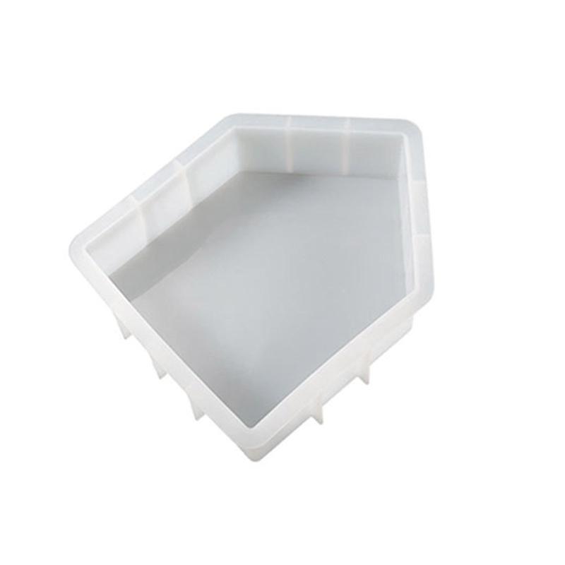 Diy Crystal Drop Glue Table Bookend Mold Mirror Ornament House Specimen Mold