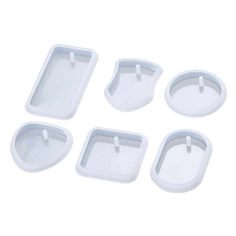 Silicone Mould DIY Crafts UV Epoxy Mold Handmade Jewelry Pendant Key Chain Mold