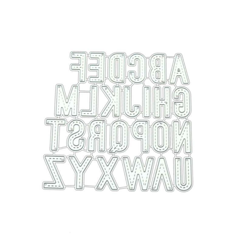 Letters DIY Metal Cutting Dies Stencil Scrapbooking Album Paper Card Craft Decor