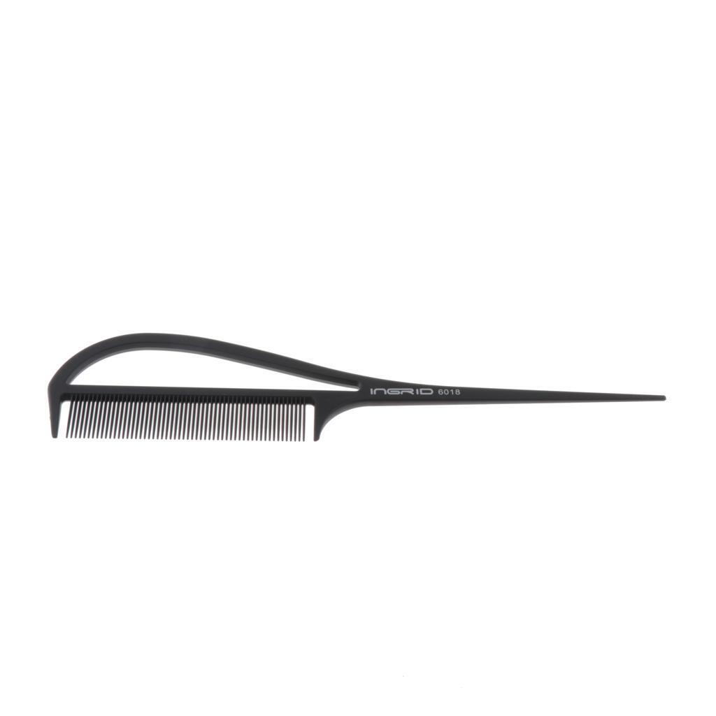 Black    Teasing Comb Finishing  Barber Styling Comb