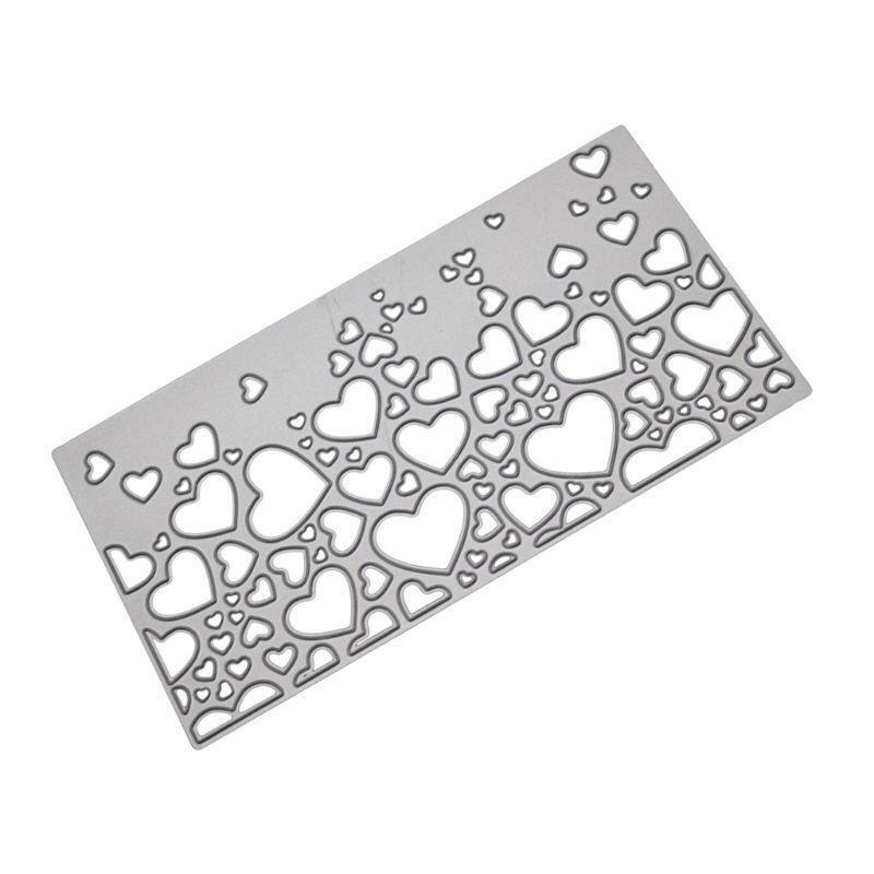 Hearts Metal Cutting Dies Stencil Scrapbooking DIY Album Stamp Paper Card Emboss
