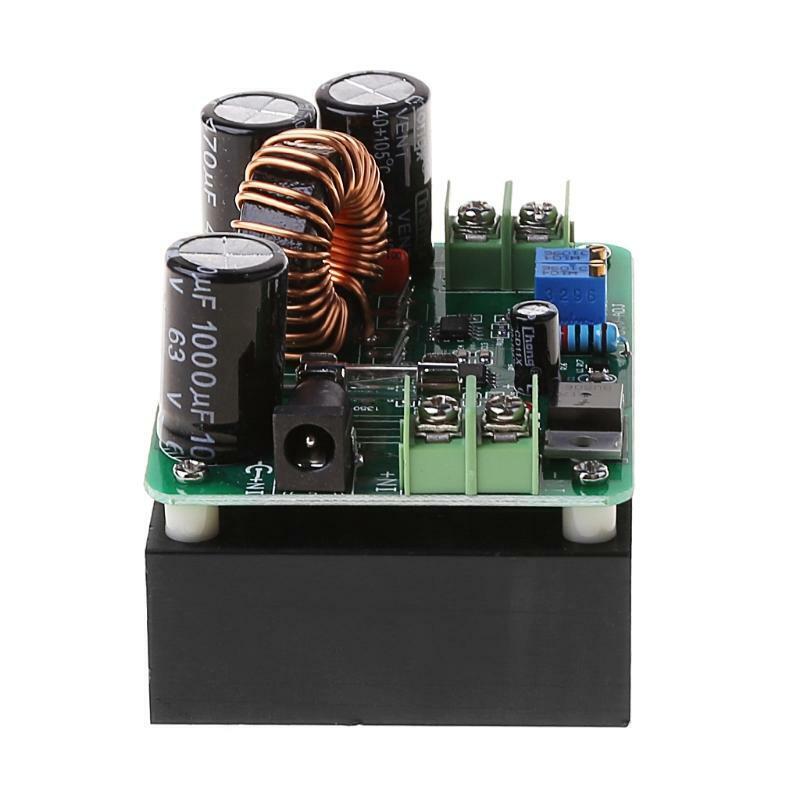 DC 10V-60V to 12V 24V 36V 48V 80V 10A/600W Converter Step-up Module Power Supply