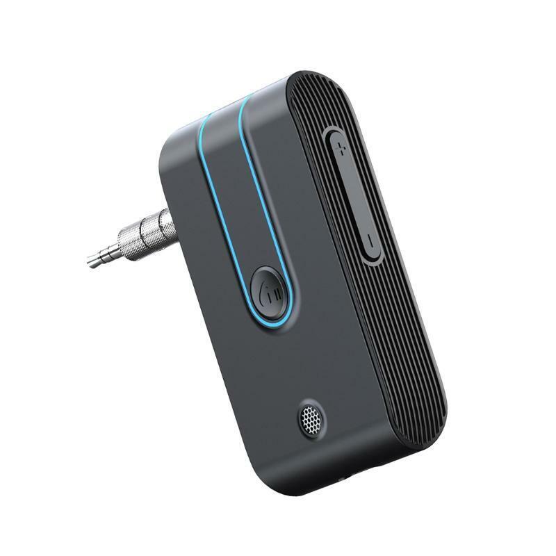 3.5mm Port Bluetooth-compatible Receiver Small Piece Car Kit for Mobile Phones