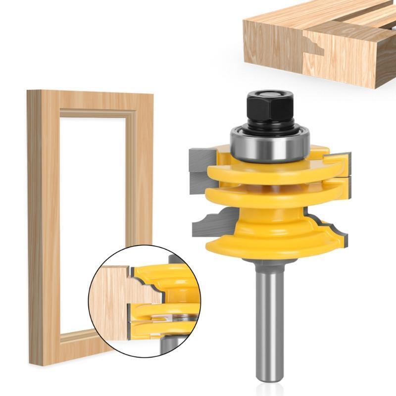 Practical 8mm 12mm 1/2" Shank Milling Cutter Anti-high Temperature Carbide Alloy