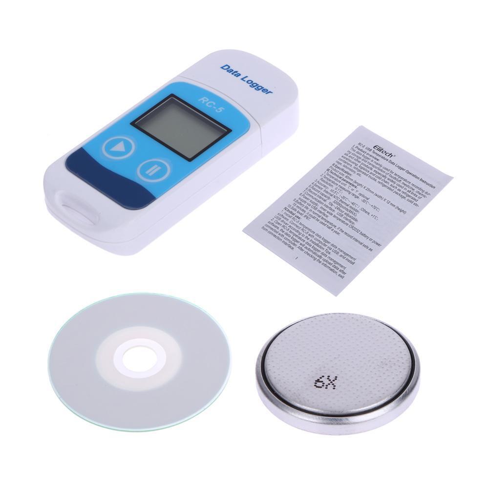 Mini USB Temperature Data logger Temp Recorder Internal Sensor New