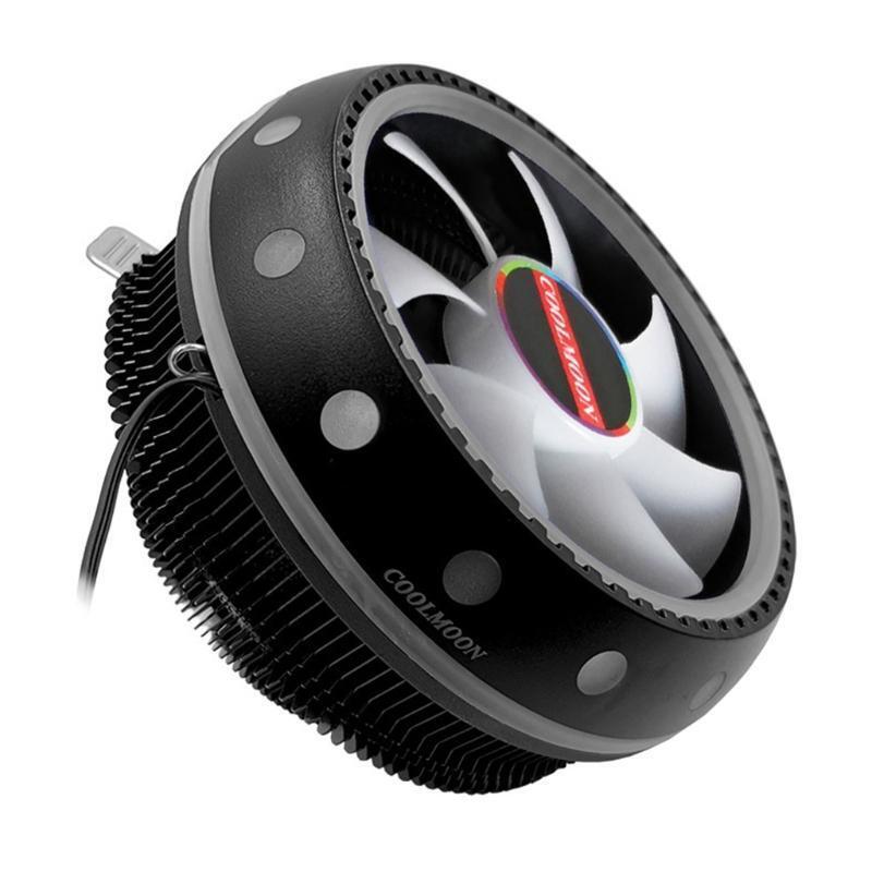 Computer Case Fans for Desktops RGB Quiet CPU PC Multicolored Cooling Fan