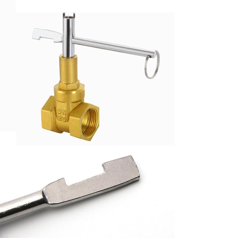 Water Meter Front Valve Key Inner Triangle Key Wrench Switch Lock Gate Valve Key