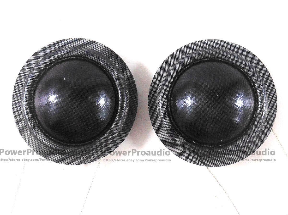 2pcs 19.4mm Transparent Black Silk diaphragm Speaker voice coil Repair 5 Ohm