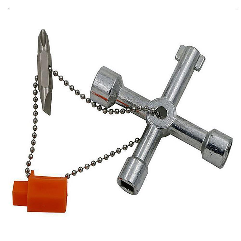 Multi-use Cross Switch Key Wrench High Speed Rail Car Subway Door Spanner
