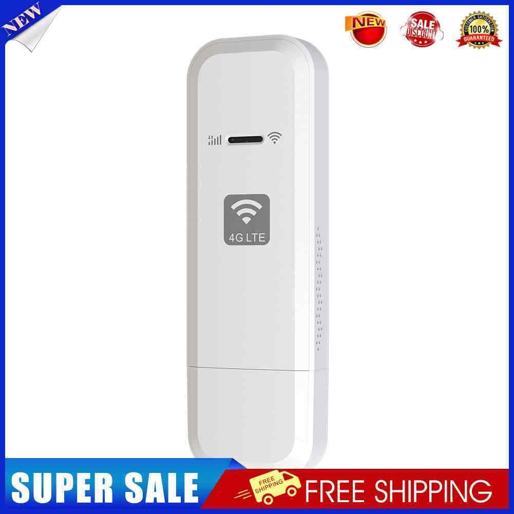 4G WiFi Dongle USB Wireless Router Portable WIFI LTE Modem (EU Version)