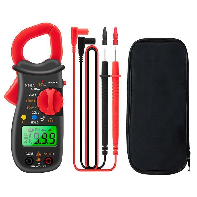 1999 Digital Multimeter Clamp Meter 500A Current Voltage NCV Test with backlight