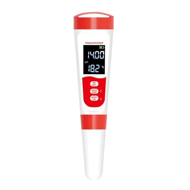 4 IN 1 TDS PH Meter PH/TDS/EC/Temperature Meter Digital Water Quality Monitor