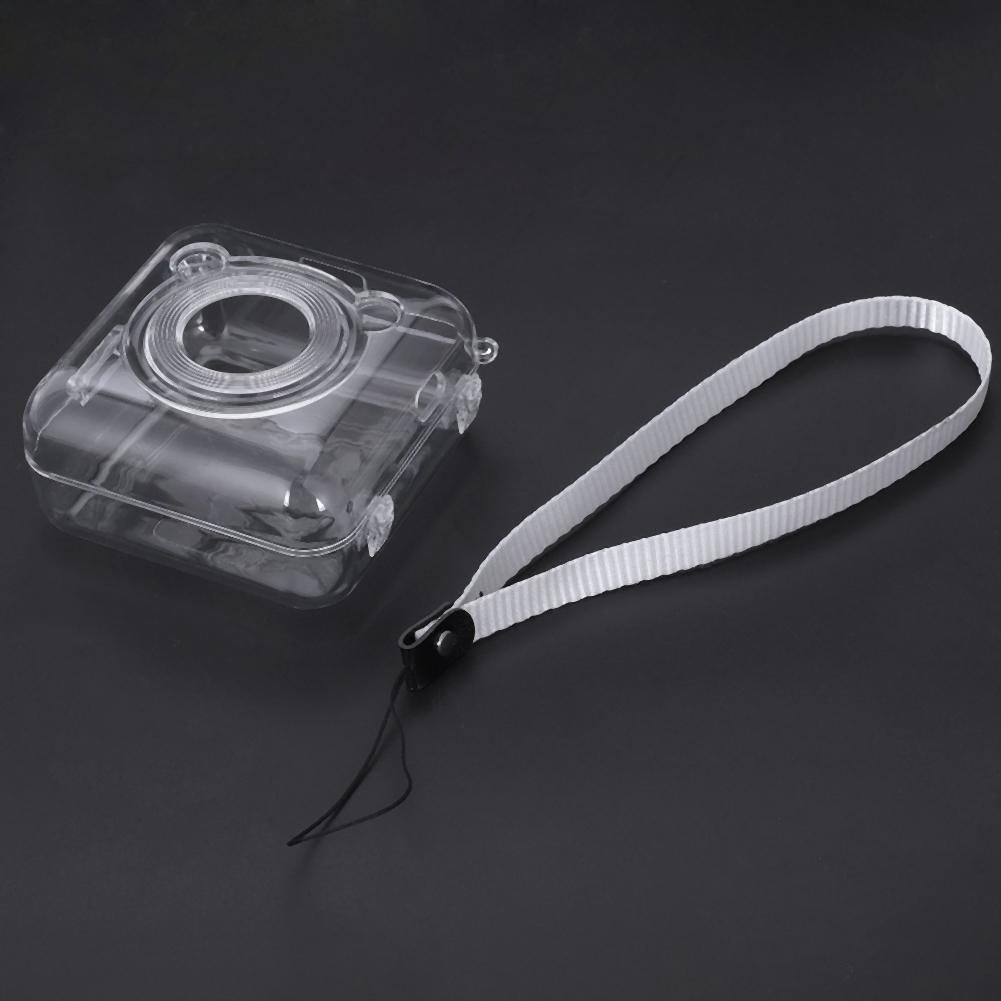 Transparent PC Protective Cover Bag Carry Case for Peripage Photo Printer