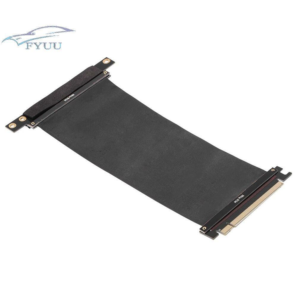 PCIe 3.0 16X Extension Cable PCI-E Express 16X to 16X Riser Card Ribbon Extender