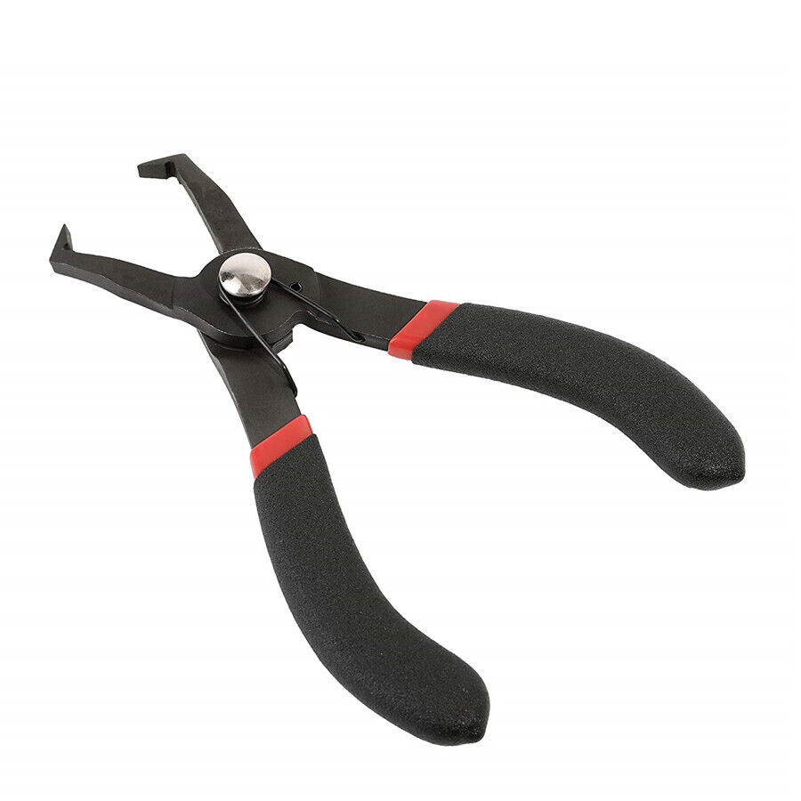 Spring-Loaded Steel Push Pin Pliers Quick-Disconnect Double-Pad Comfort Grip
