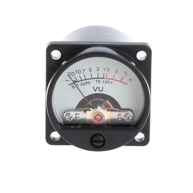 2 Pcs VU Panel Meter Warm Back Light Recording+Durable Driver Board