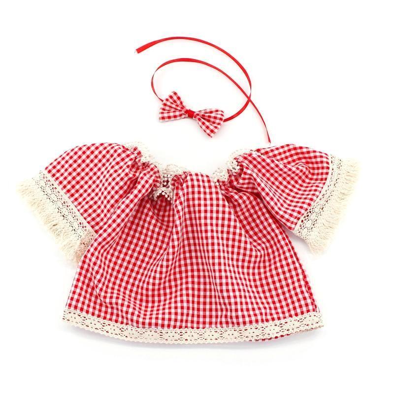 2Pcs Baby Plaid Dress Bowknot Headbands Photography Props Decoration Photo Props