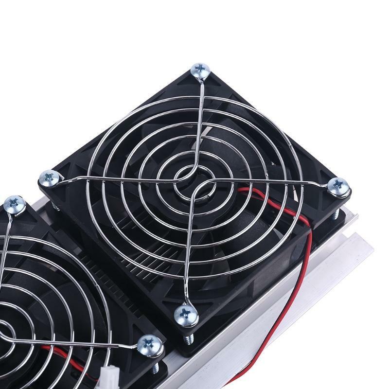 TEC Electron Semiconductor Refrigeration Cooler Triple Fan Thermoelectric Module