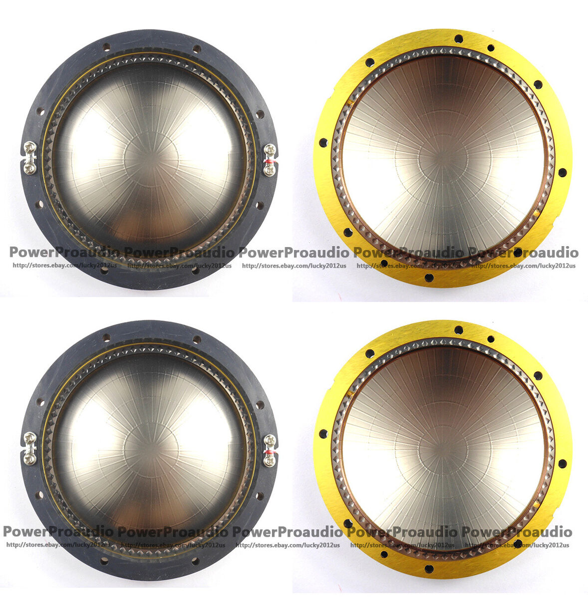 4pcs Diaphragm For JBL SR-4726XF, SR-4731XF, SRX-722/F, SRX-725/F, VRX-915,8 Ohm