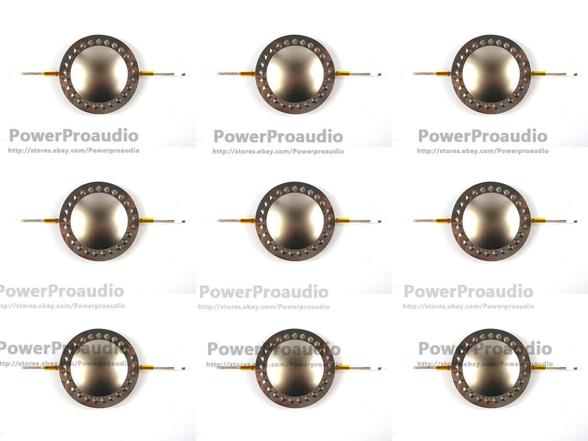 9PCS Voice coil 34.4mm 34.5mm Titanium Diaphragm Repair Kit dome 8 ohm
