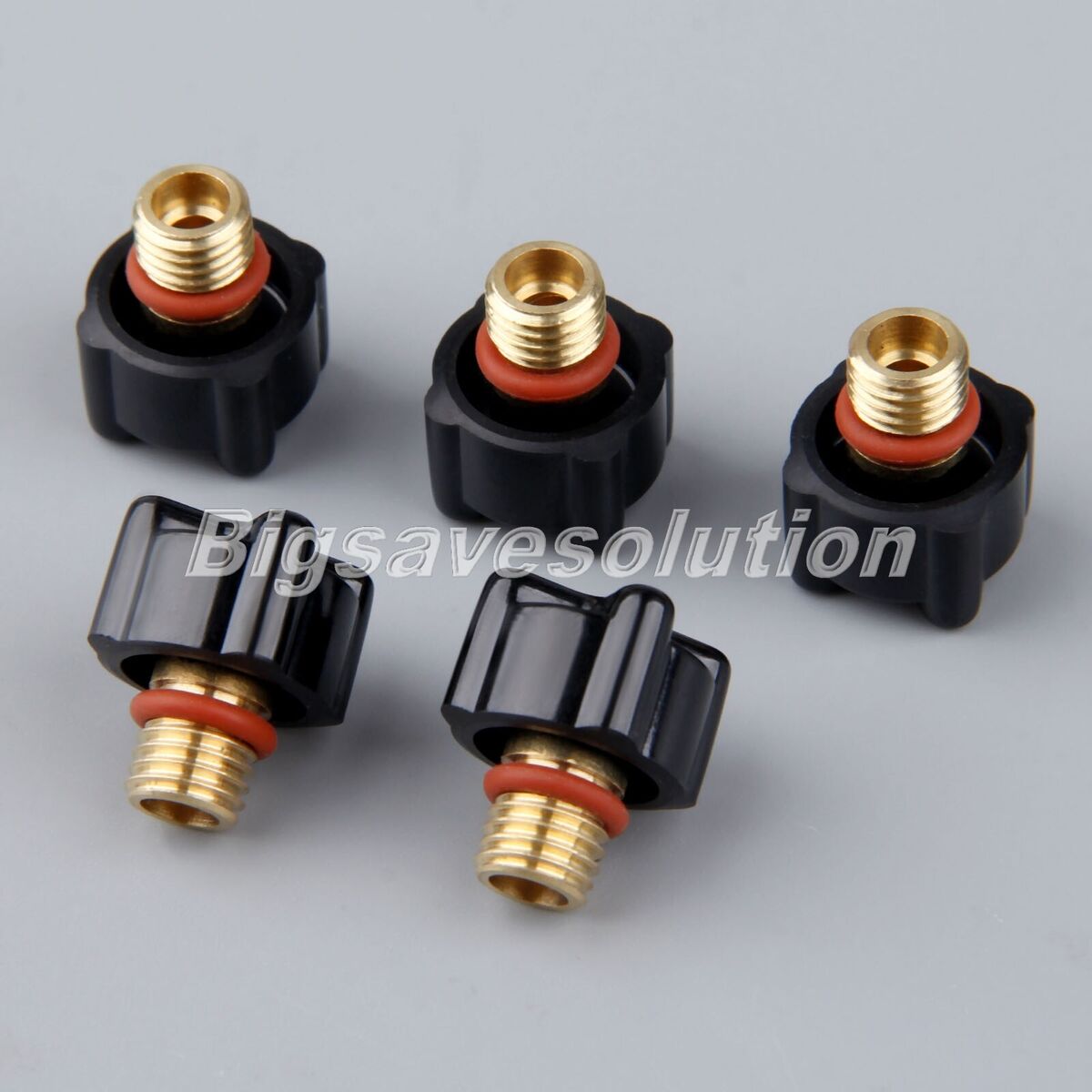 5Pcs 41V33 TIG Back Caps Short Fit TIG Torch for  SR DB PTA WP 9 20 25 Series HQ