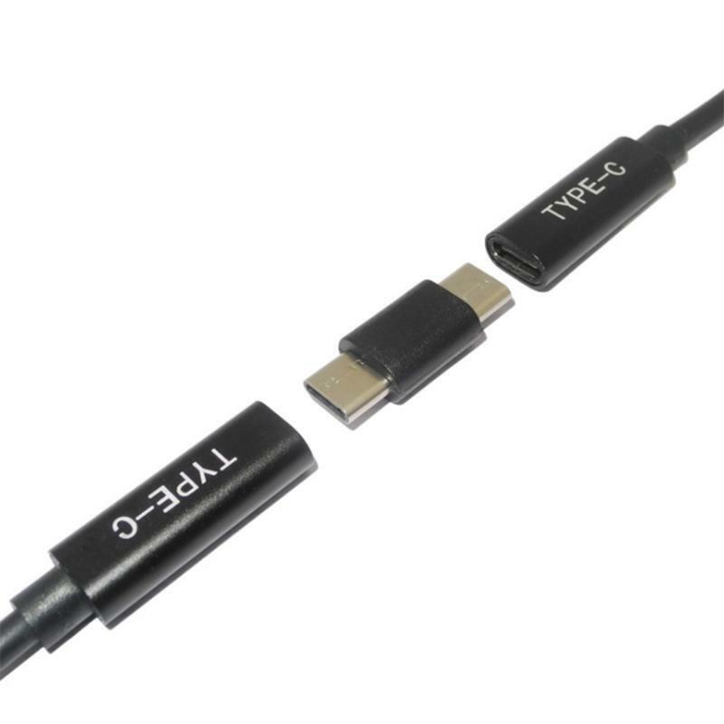 2Pcs USB-C/Type-C to Type-C Adapter Conversion Computer Fast Charging Connector