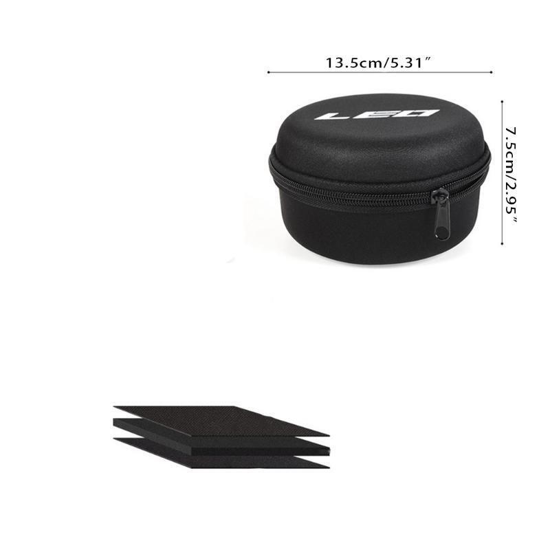 Soft Inner EVA Fishing Spinning Reel Case Fishing Reel Bag Shockproof Waterproof