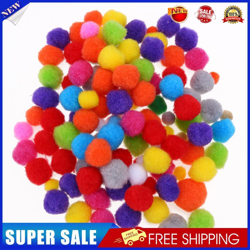 Fluffy Ball Pom Pom Ball Hair Ball Sewing Garland Craft(30mm/50pcs)